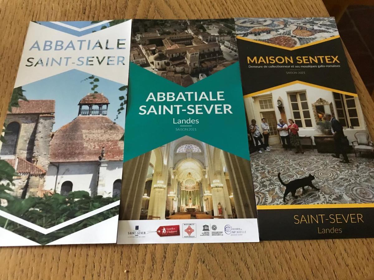 Chambres Chez L'Habitant Bambou Et Musique Cuisine Et Sdb Partagees Saint-Sever  المظهر الخارجي الصورة