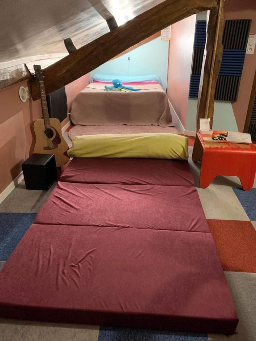 Chambres Chez L'Habitant Bambou Et Musique Cuisine Et Sdb Partagees Saint-Sever  المظهر الخارجي الصورة